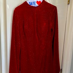 New Red Velvet dress from Neimans!